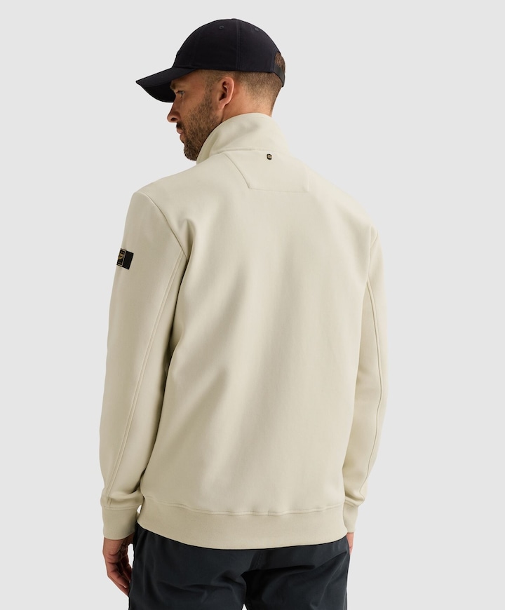 Heren vest ecru