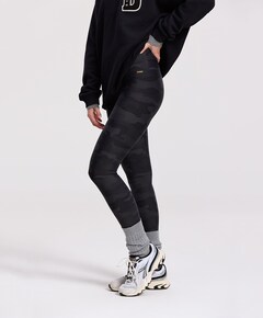 Classic High Waistband tight zwart