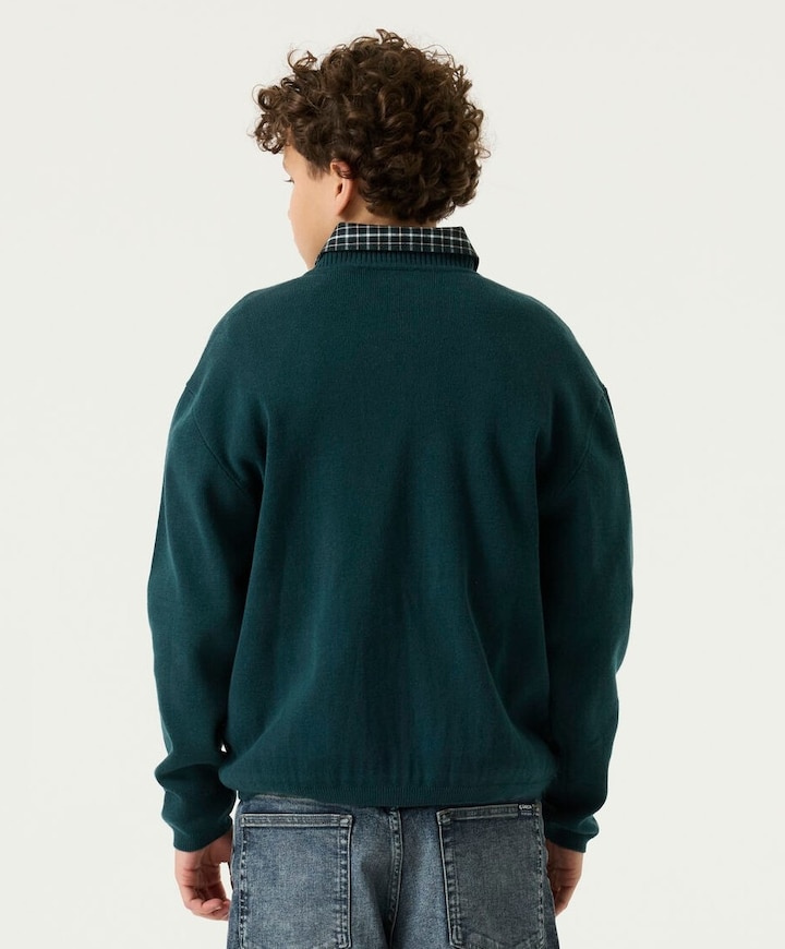 Jongens trui groen