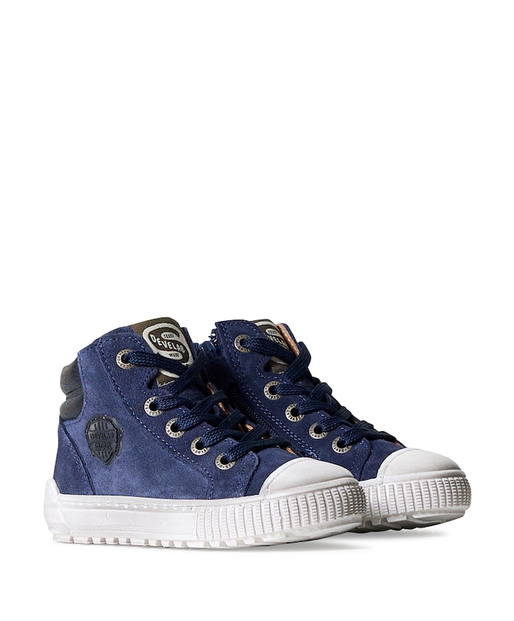 jongens veterschoenen blauw