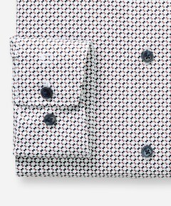 Heren overhemd lange mouw beige