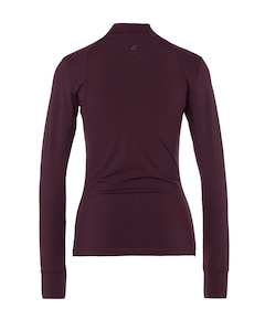 Dames vest bordeaux