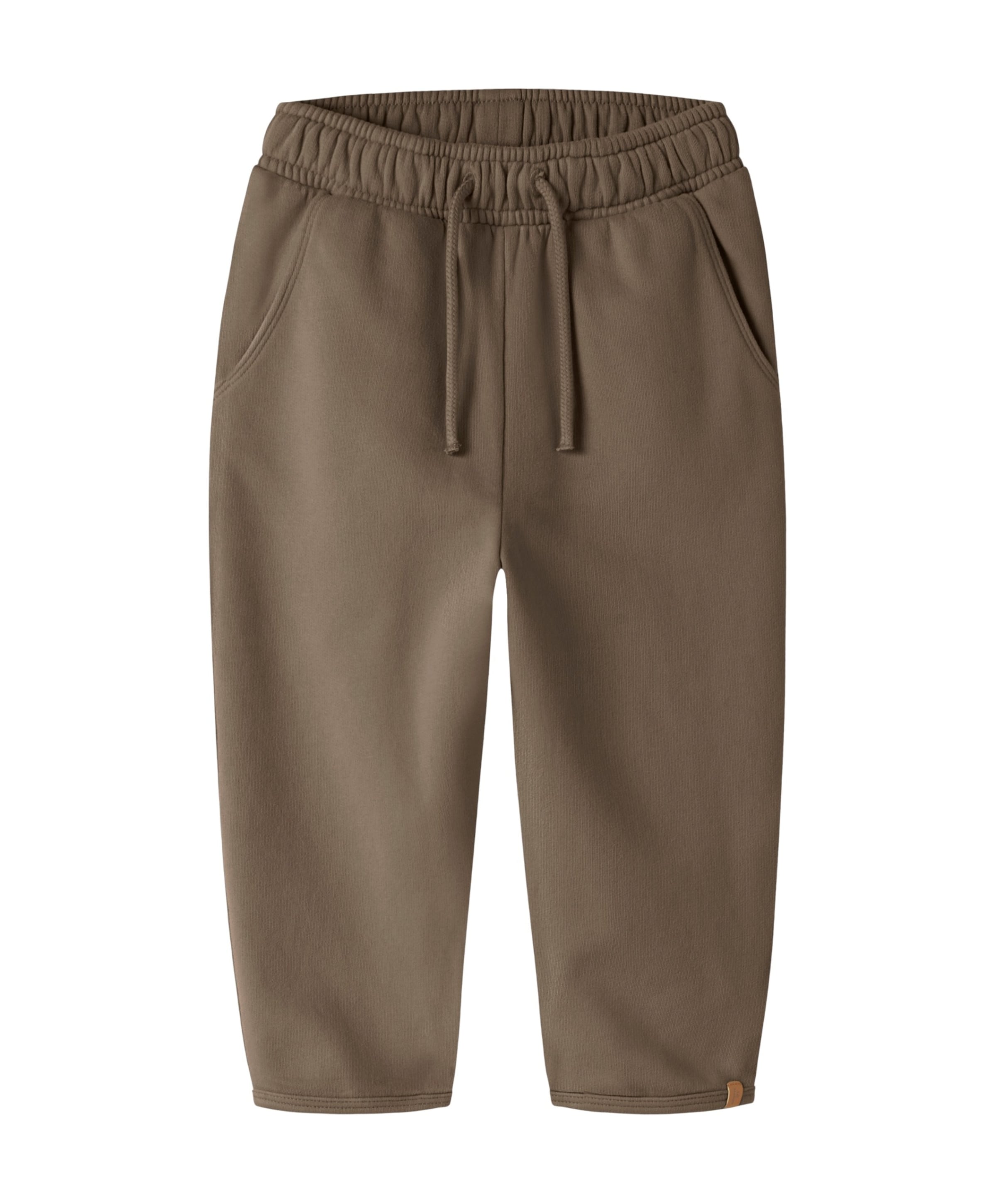 NMMILONDON REM LOOSE SWEAT PANT BRU meisjes broek bruin