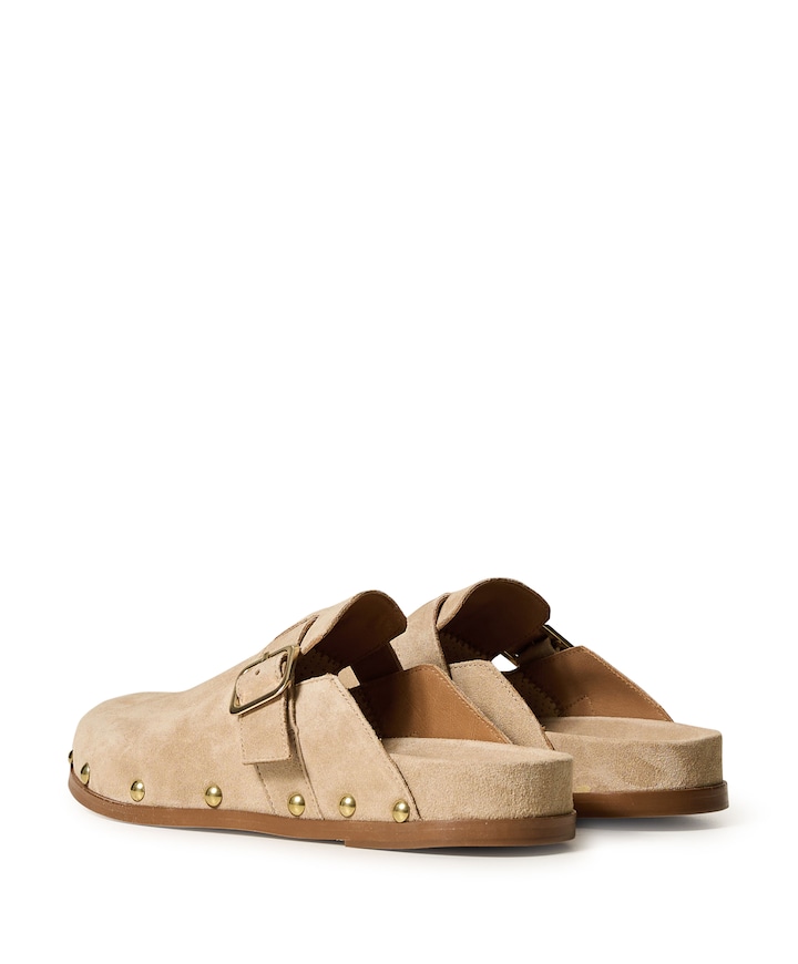 clogs beige