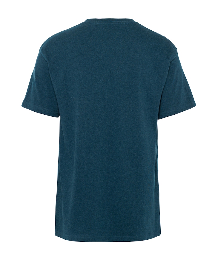 Heren T-shirt blauw