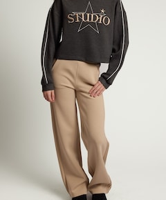 meisjes broek beige