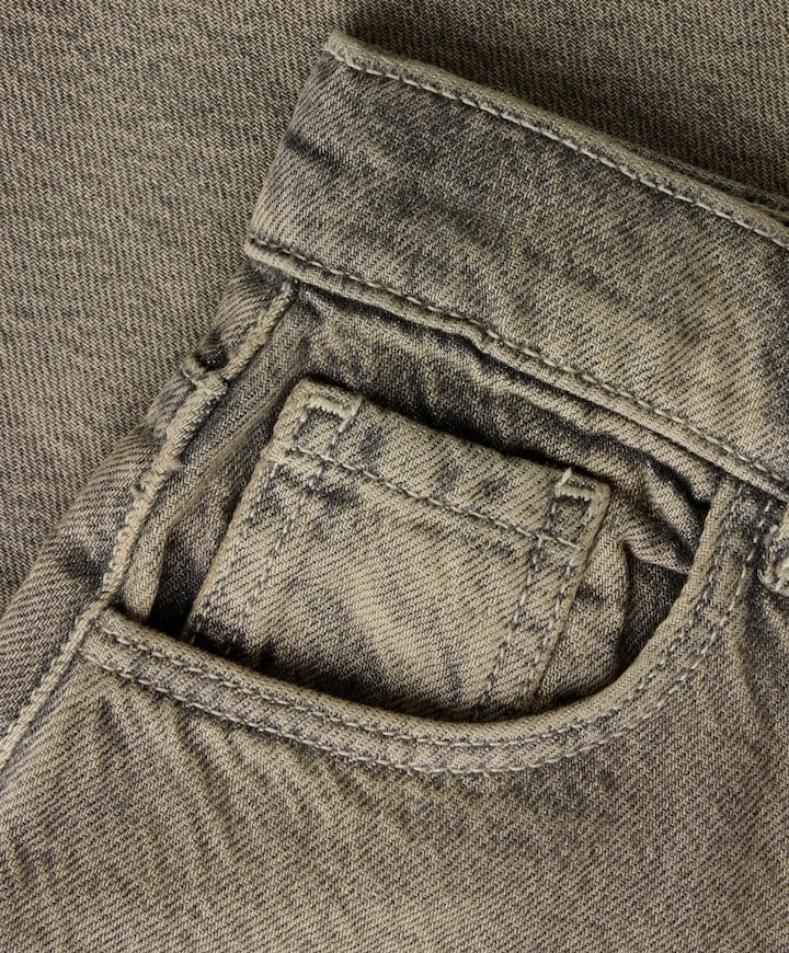 NMMBEN BARREL 5545-XA jongens jeans bruin