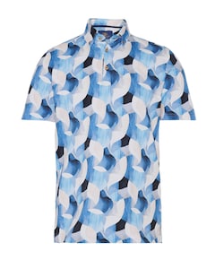 Heren polo blauw