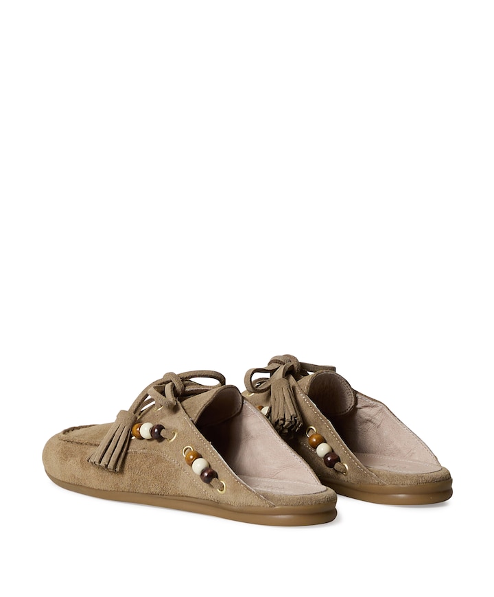 dames clogs beige
