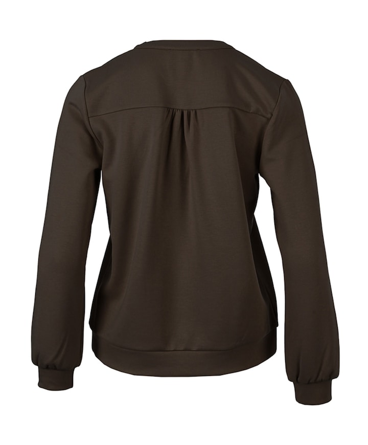 Dames sweater bruin