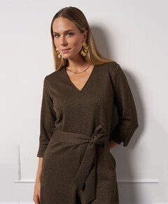 Odessi sparkle jumpsuit goud