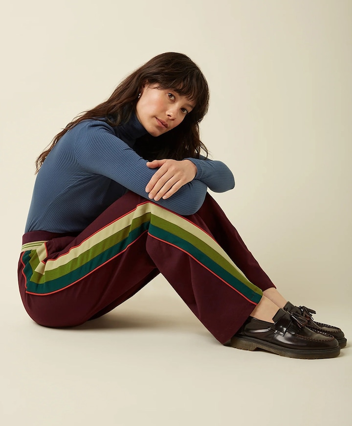 Daytona Sweat broek bordeaux