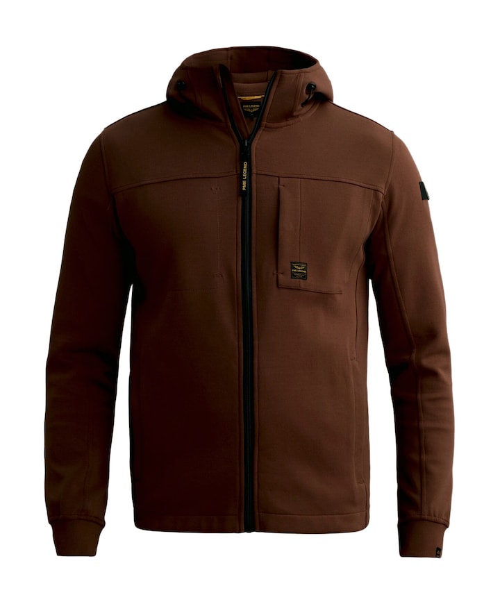 Heren vest bruin
