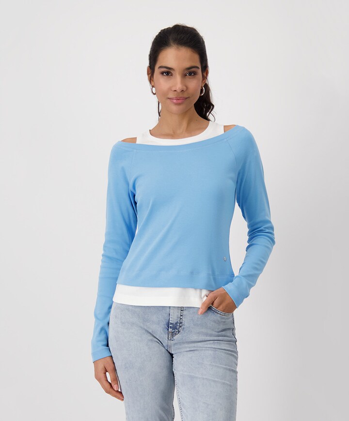 Longsleeve blauw
