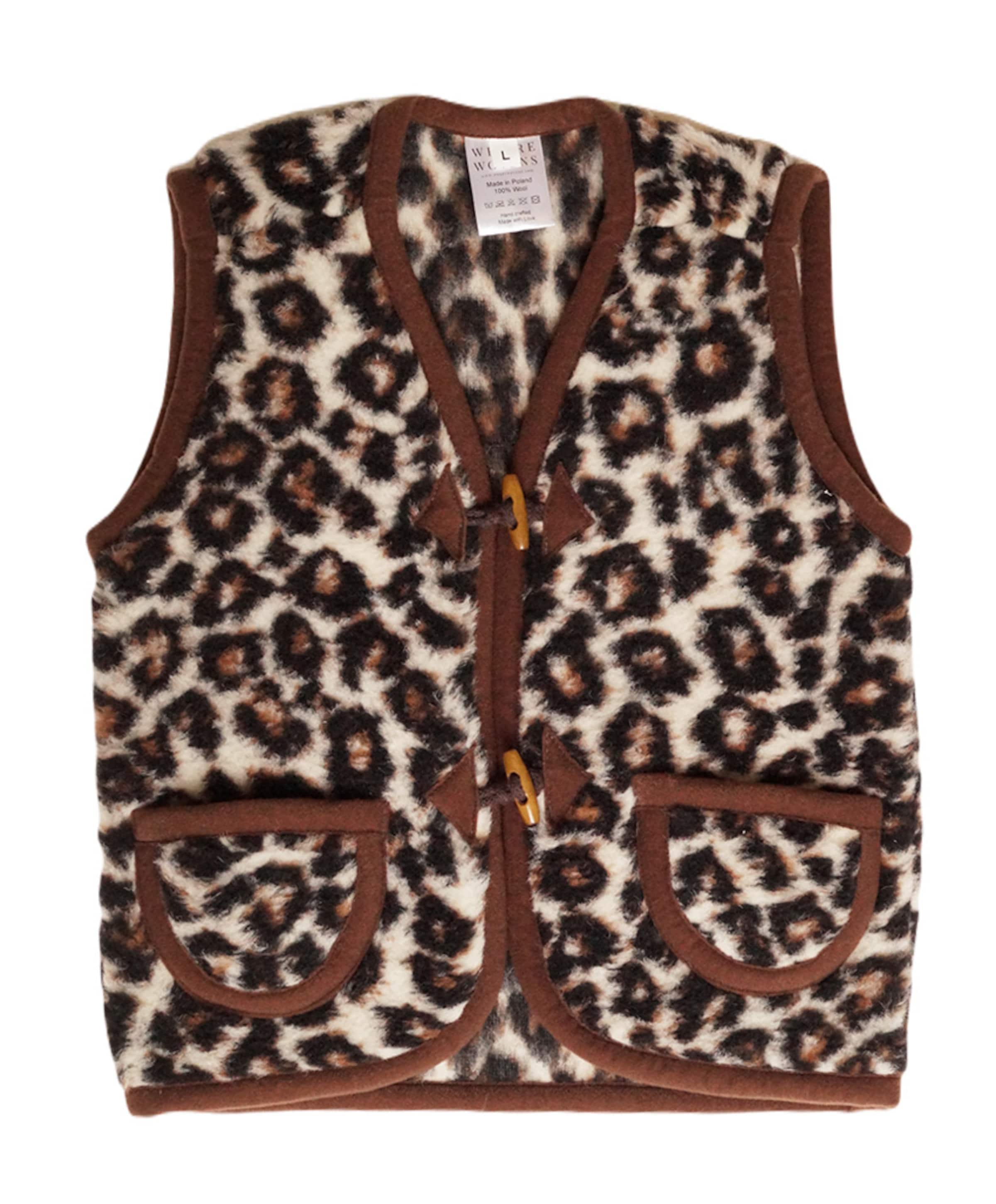 Gilet bruin