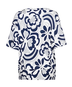 Dames T-shirt blauw