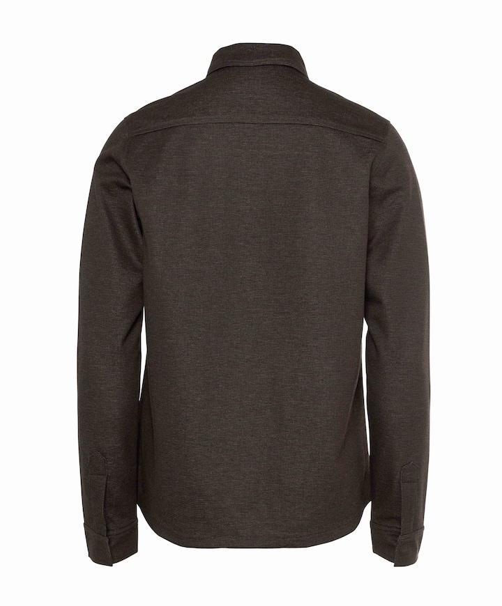 Heren overshirt bruin