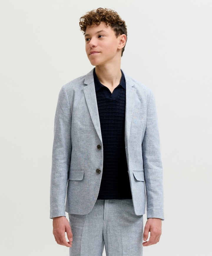 Jongens colbert blauw