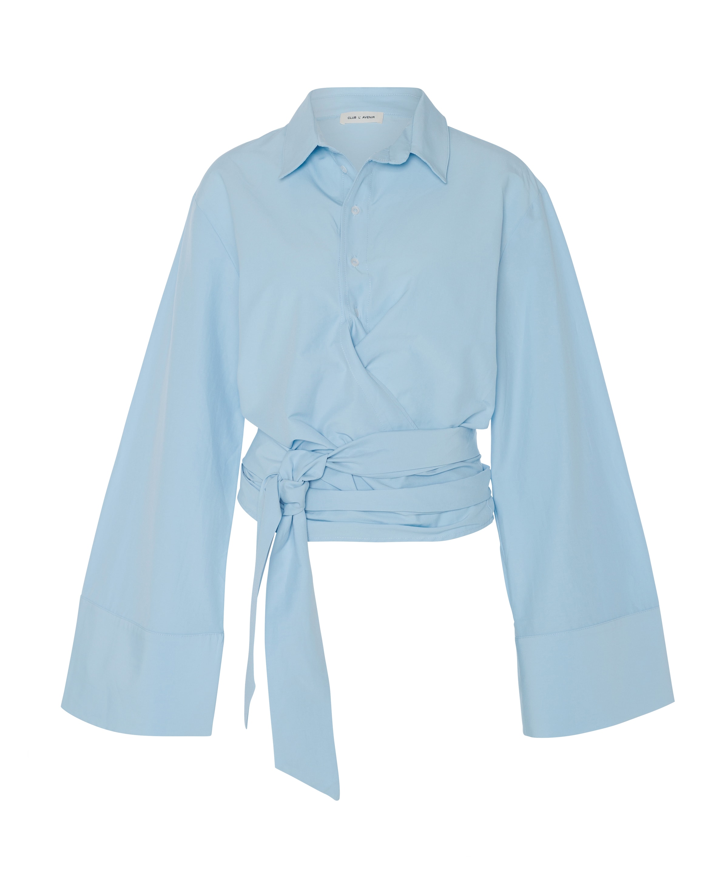 Dames blouse blauw