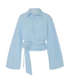 Dames blouse blauw