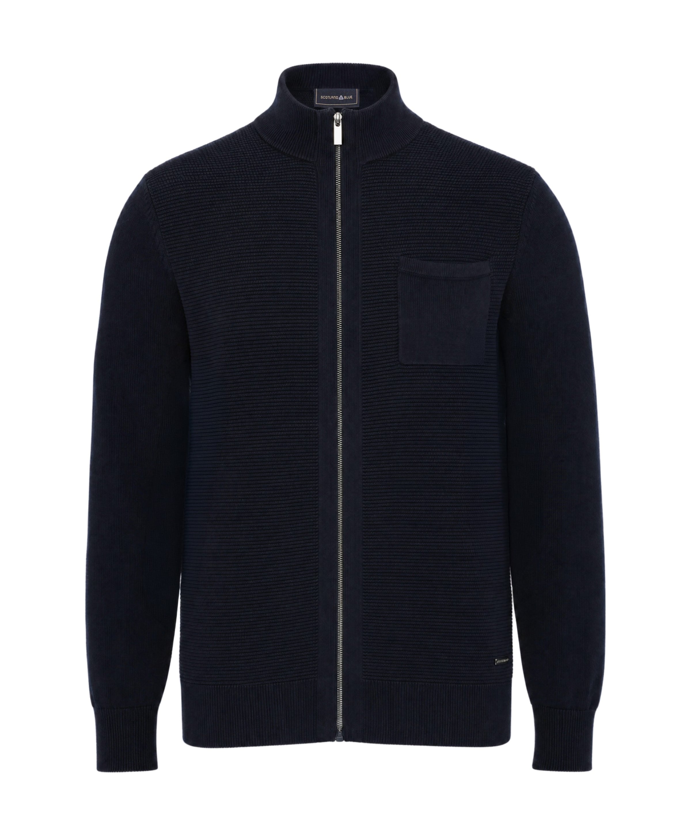 Heren vest blauw