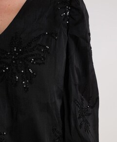 Dames blouse zwart