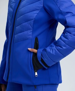 Dames ski-jas blauw