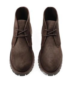 heren veterboots bruin