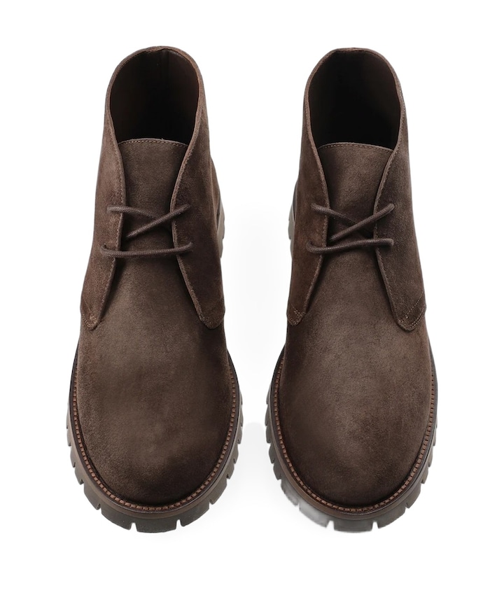 heren veterboots bruin