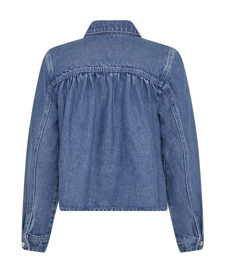 Dames blouse blauw
