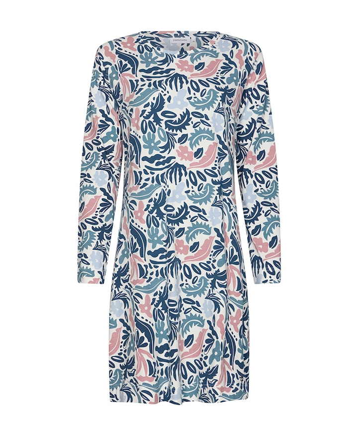 Dames nachthemd blauw