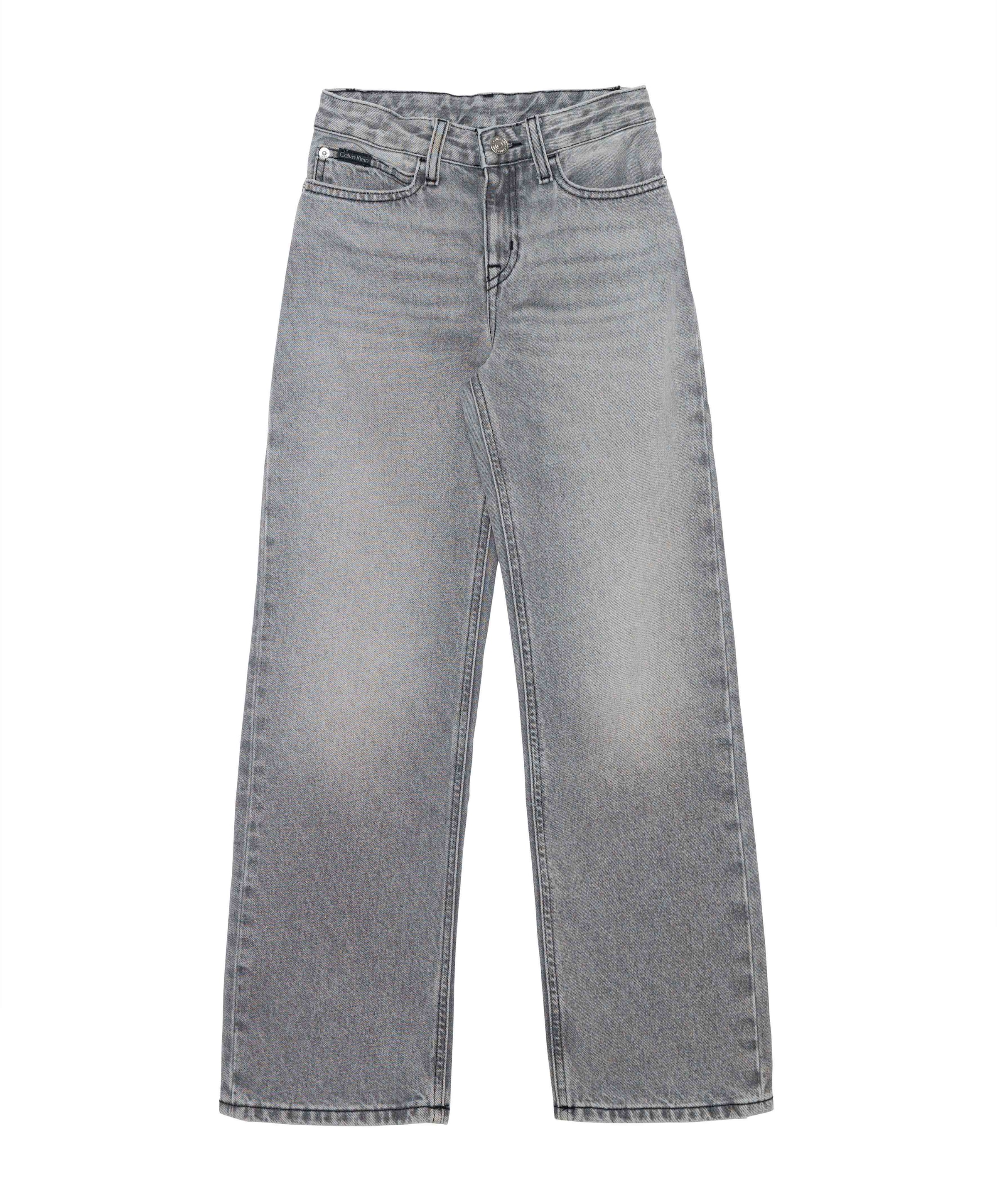 HR WIDE LEG WASHED MODERN jeans grijs