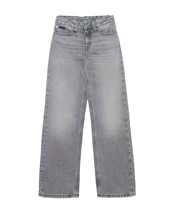 HR WIDE LEG WASHED MODERN jeans grijs