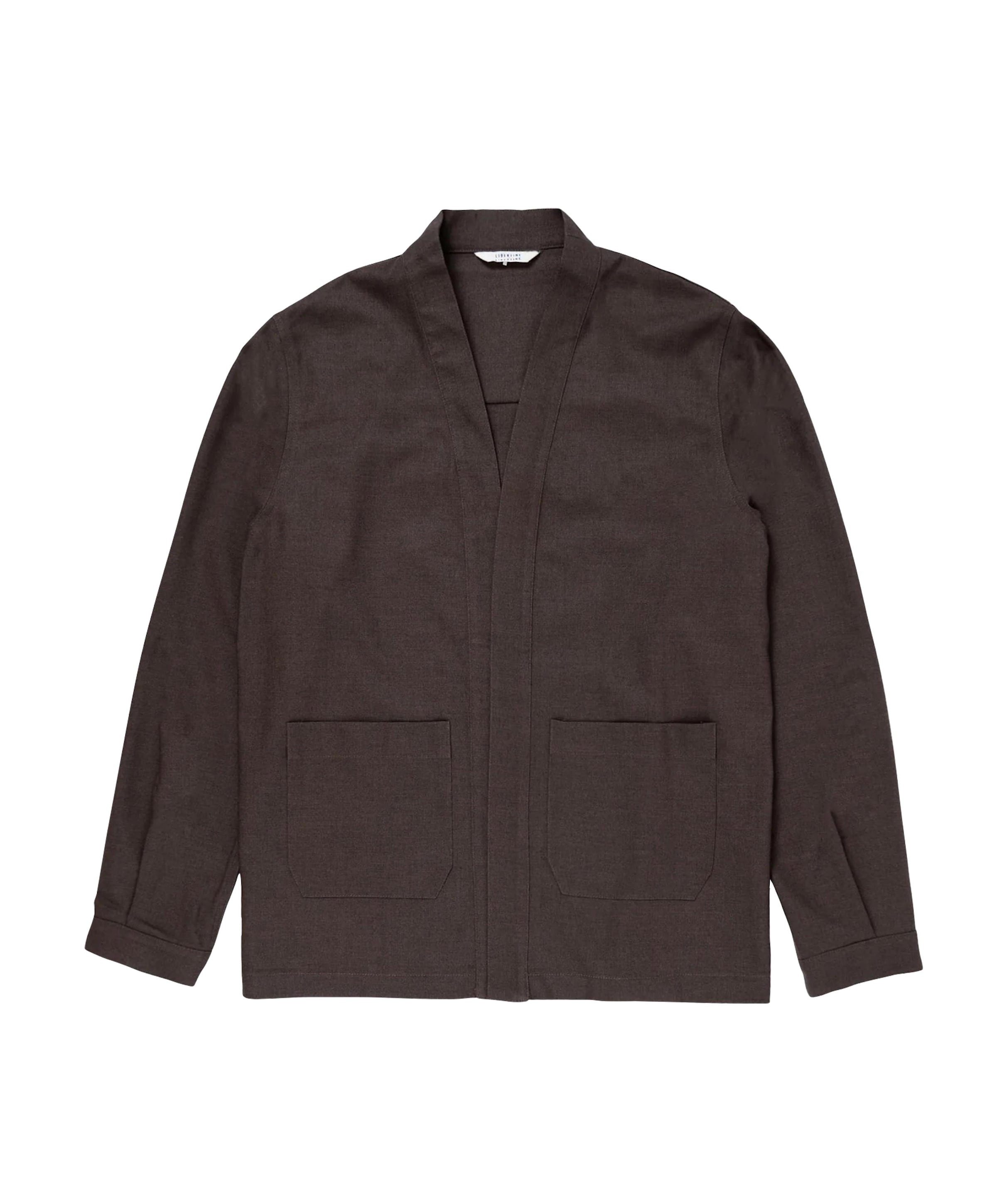 Heren overshirt bruin