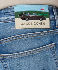 Bard Slim 5 pkt heren jeans blauw