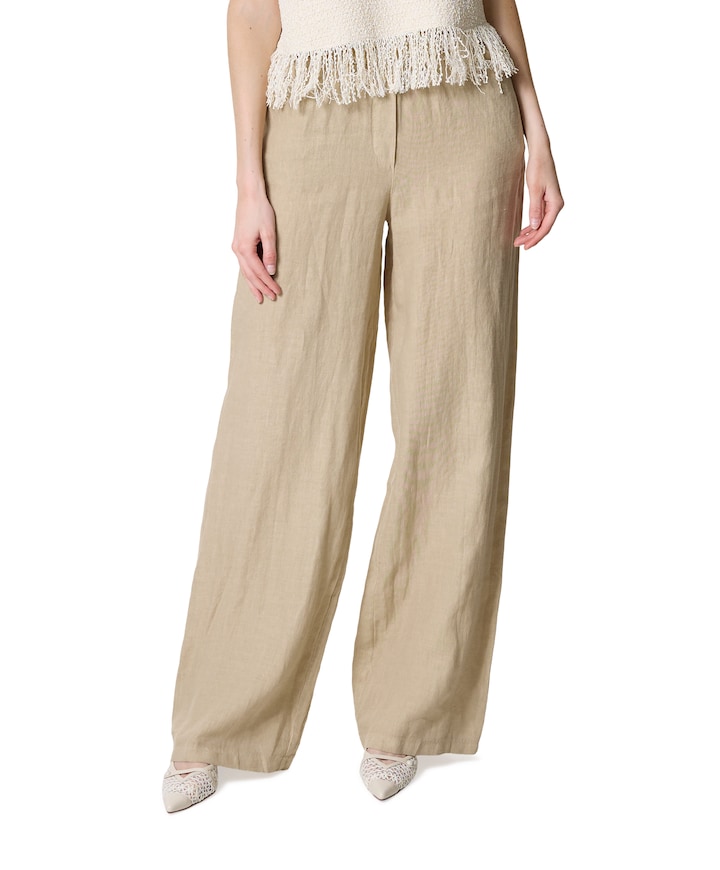 dames broek beige