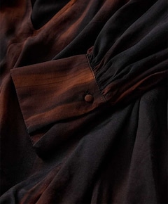 Dames blouse bruin