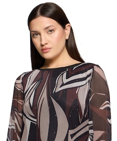 Dames longsleeve bruin