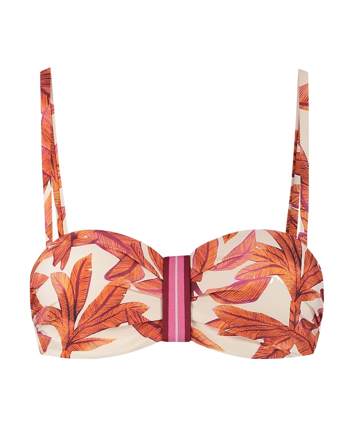 Dames bikinitop bruin