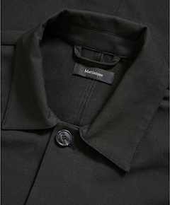 Heren overshirt zwart