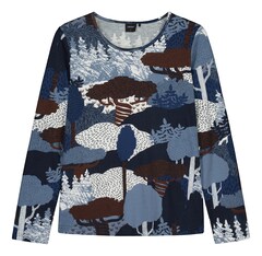 Dames pyjamaset blauw