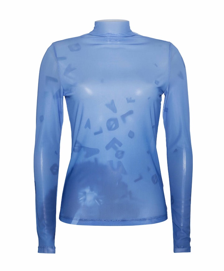 Top blauw