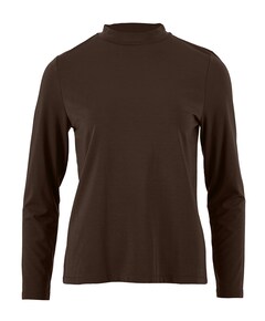 Dames longsleeve bruin
