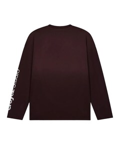 Heren longsleeve rood