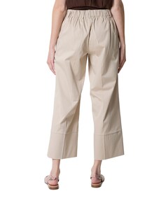Cotton stretch dames broek beige
