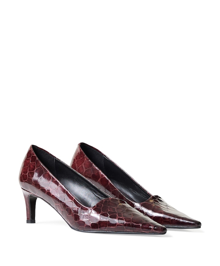 dames pumps bordeaux