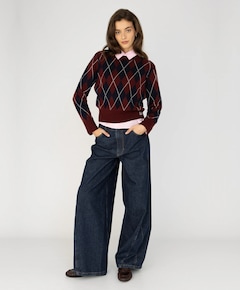 Dames trui bordeaux