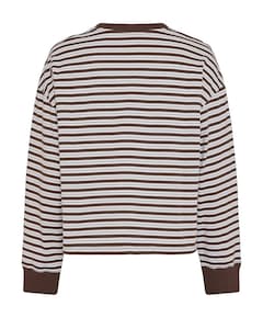 Dames longsleeve bruin