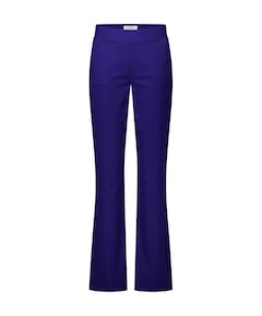 Flair bonded trousers dames broek blauw