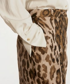 JET ANIMAL dames broek bruin